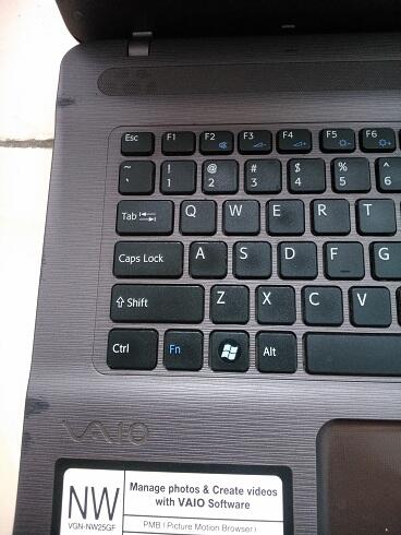 SONY VAIO NW II CORE 2 DUO II BANDUNG