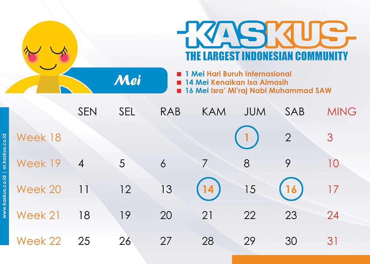 Yuuk Gan 'n Sist, kita bikin kalender KASKUS 2015 desain dari ane!