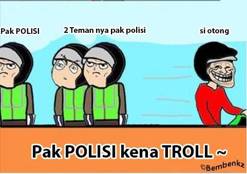 &#91;Cerita Lucu&#93; Pak Polisi Kena TROLL ~