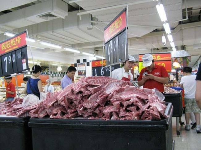 Cuma di China, Bahan Makanan Super Aneh Ini Dijual di Pasar 
