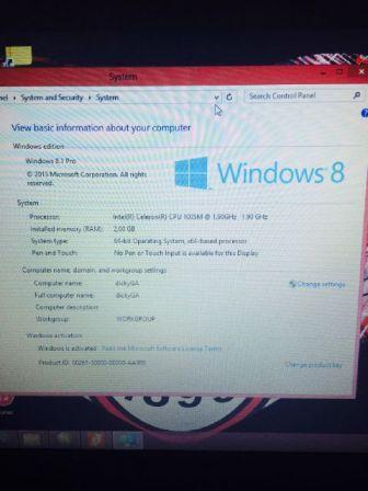Lenovo 14" Intel Celeron RAM 2GB G400