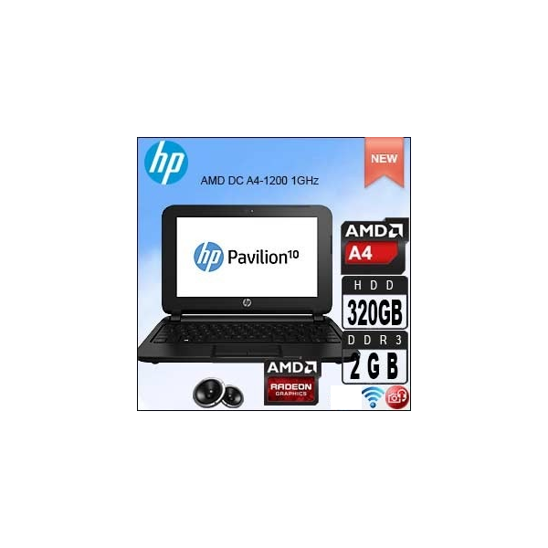 HP 10-f001au, Black