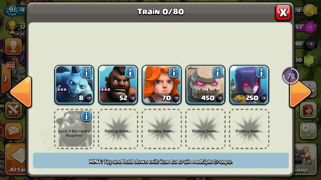 JUAL ID CLASH OF CLANS TH9 MURAH