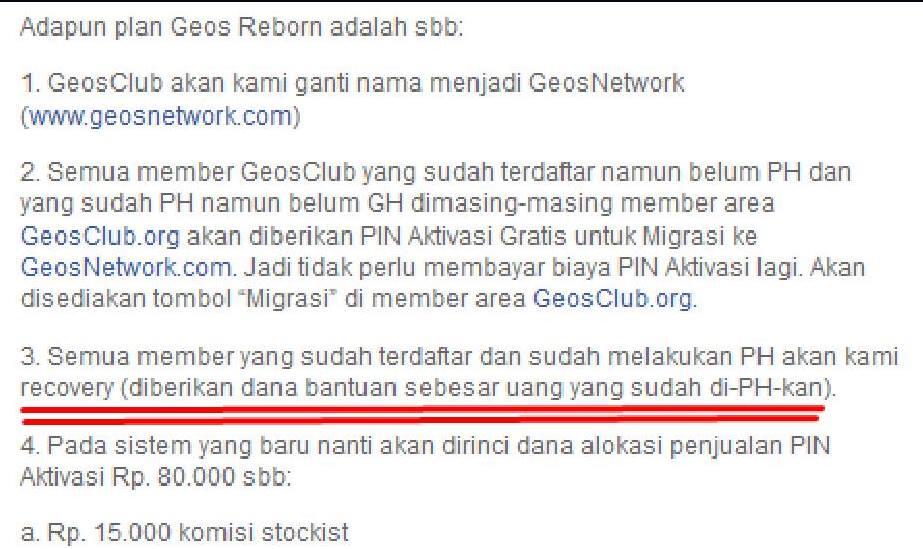 Masi percayakah anda dengan GEOS ?