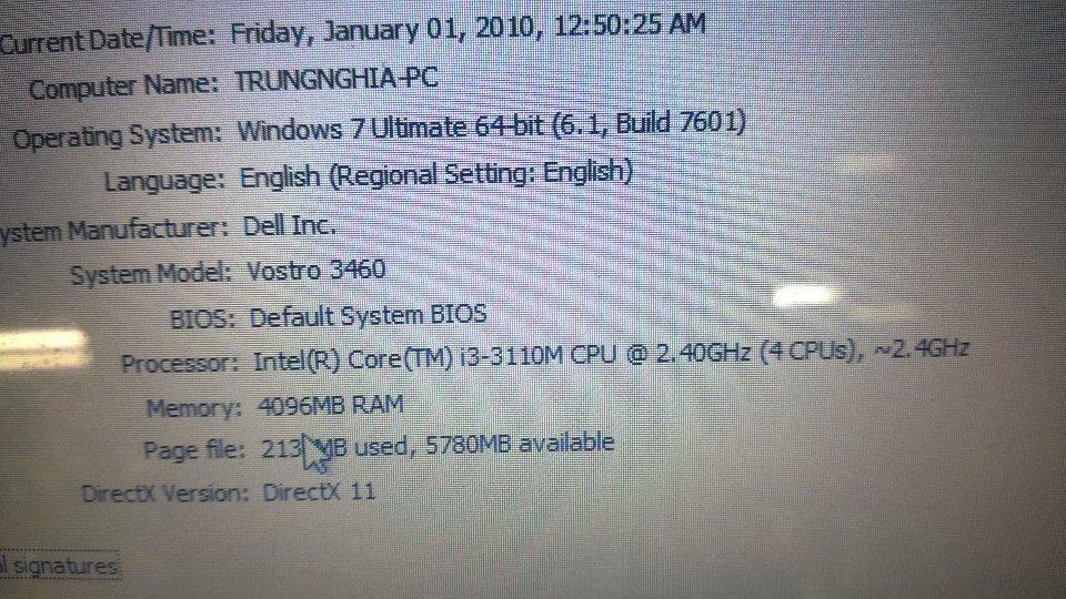 Jual DELL VOSTRO 3460