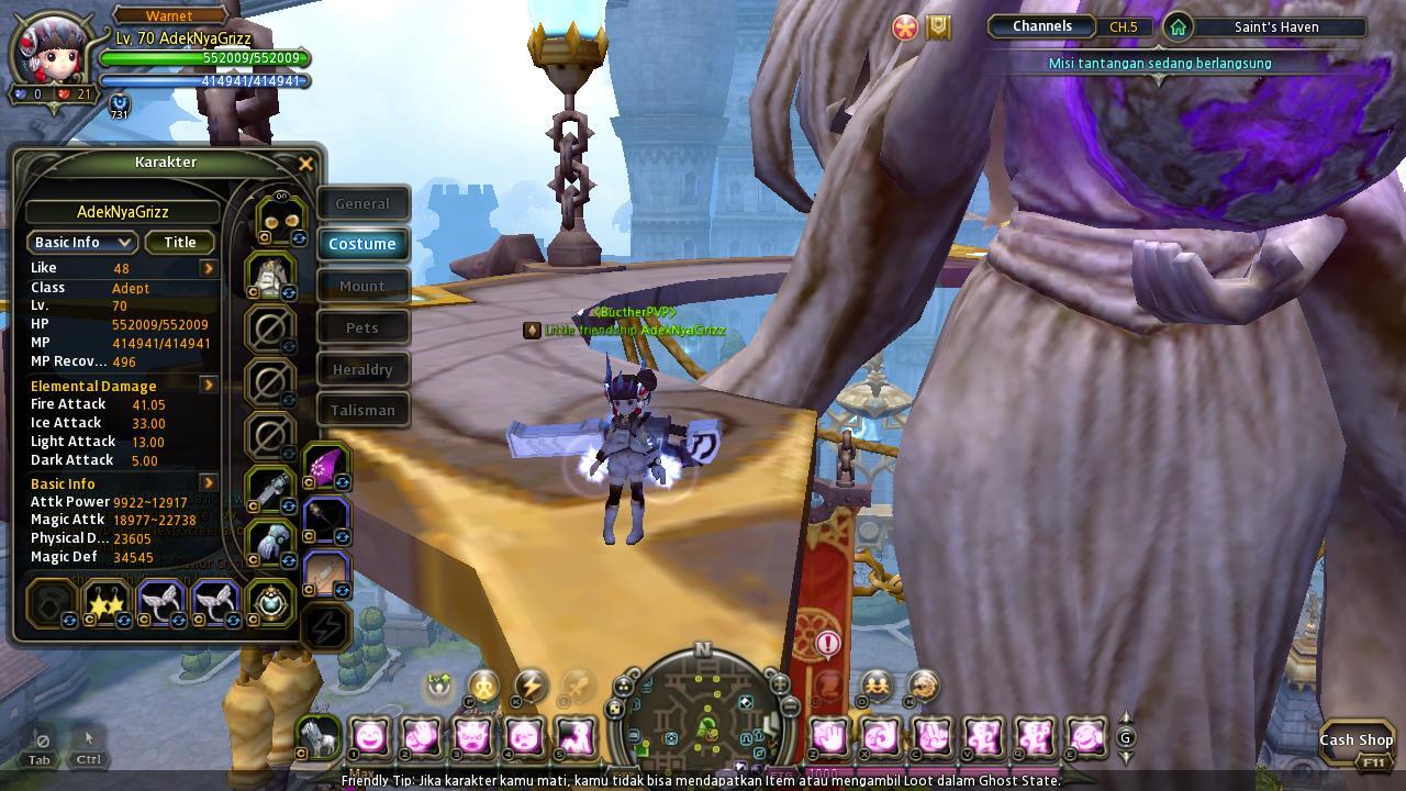 Sale char Dragon Nest