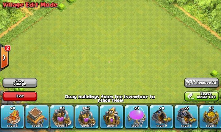 Jual ID COC TH 9(Cakep) Gems Tumpeh-Tumpeh