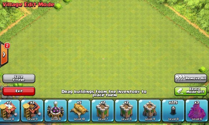 Jual ID COC TH 9(Cakep) Gems Tumpeh-Tumpeh