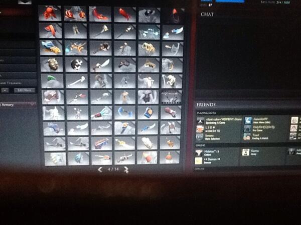 ID DOTA 2 full item set level 87 mantap nego suka-suka