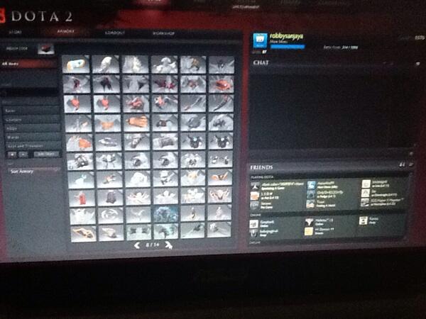 ID DOTA 2 full item set level 87 mantap nego suka-suka