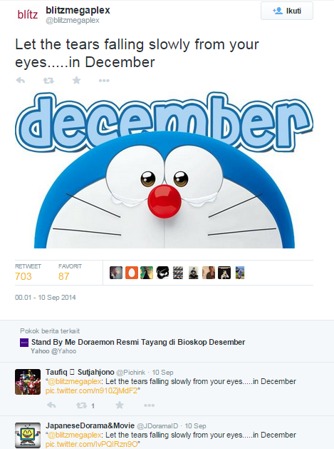Stand By Me Doraemon &quot;Serial Fenomenal Akhir Tahun Ini&quot;