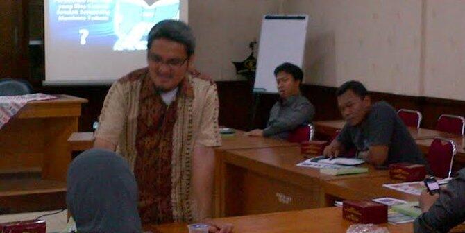 Jonru gelar workshop jurnalistik, pesertanya cuma 