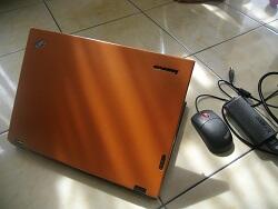 Lenovo X301 Core2duo U9400 Orange 3jt z tipis elegan