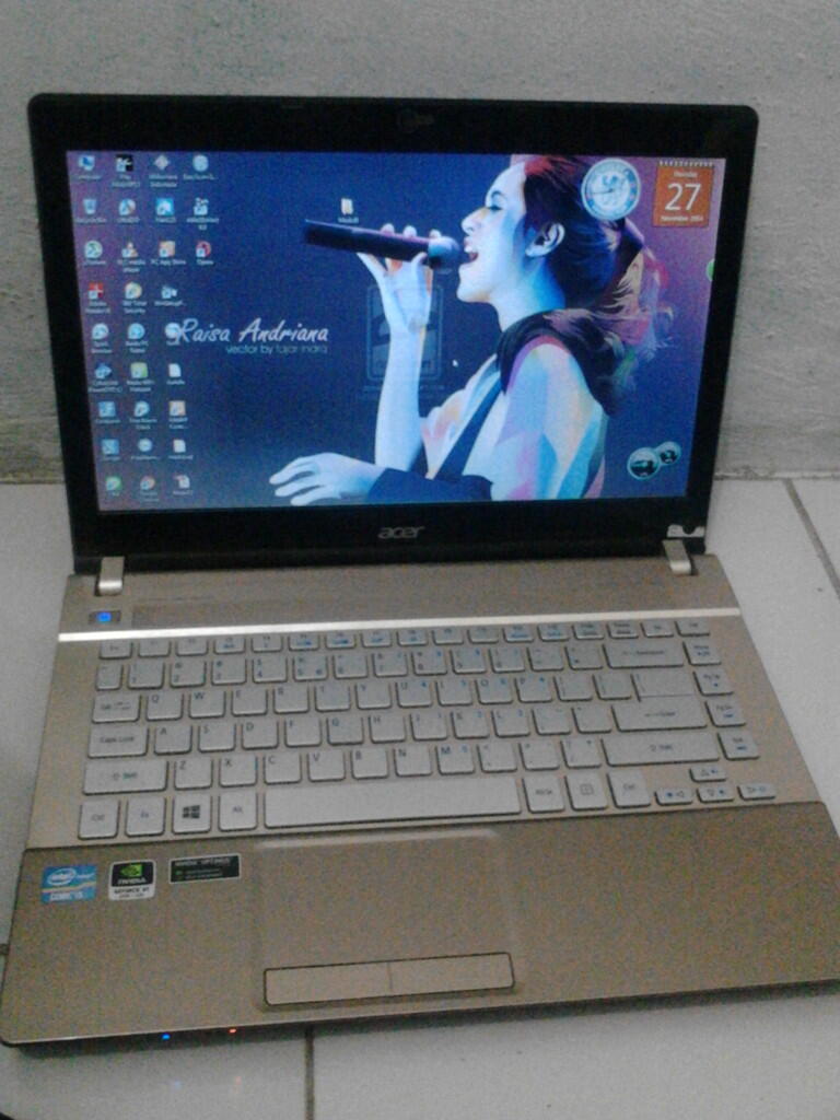 laptop acer aspire v3-471g second bandung