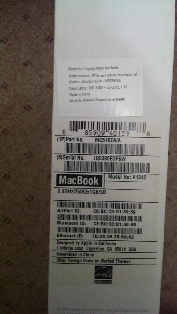 Jual Macbook Pro 13-inch