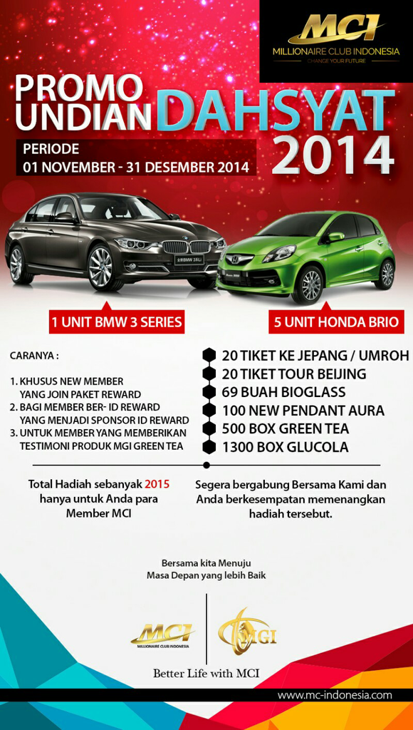 Promo Undian Dahsyat 2014 MCI