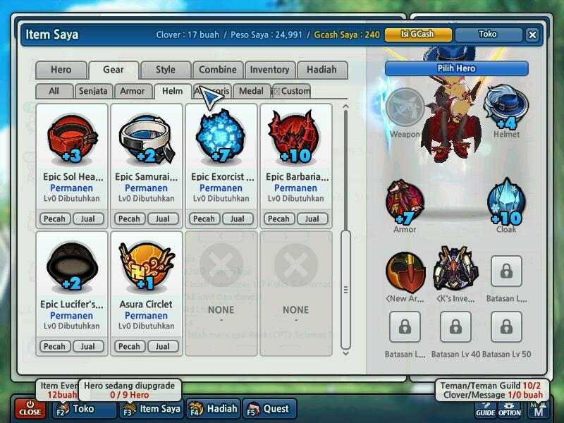 Char Lost Saga