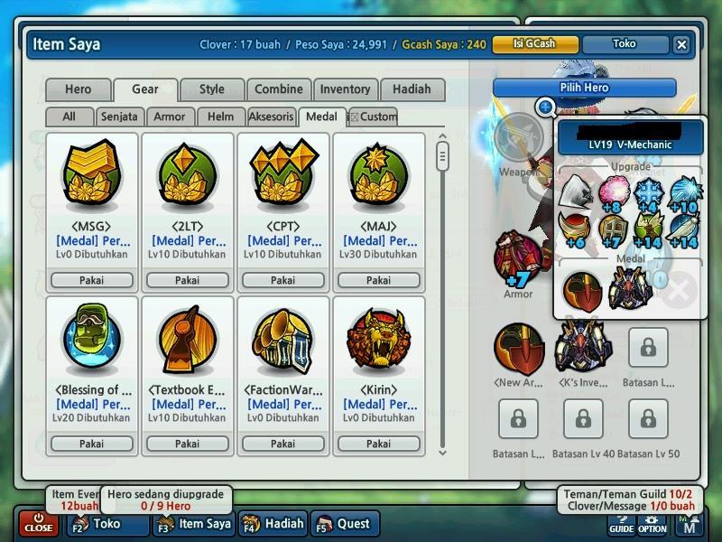 Char Lost Saga