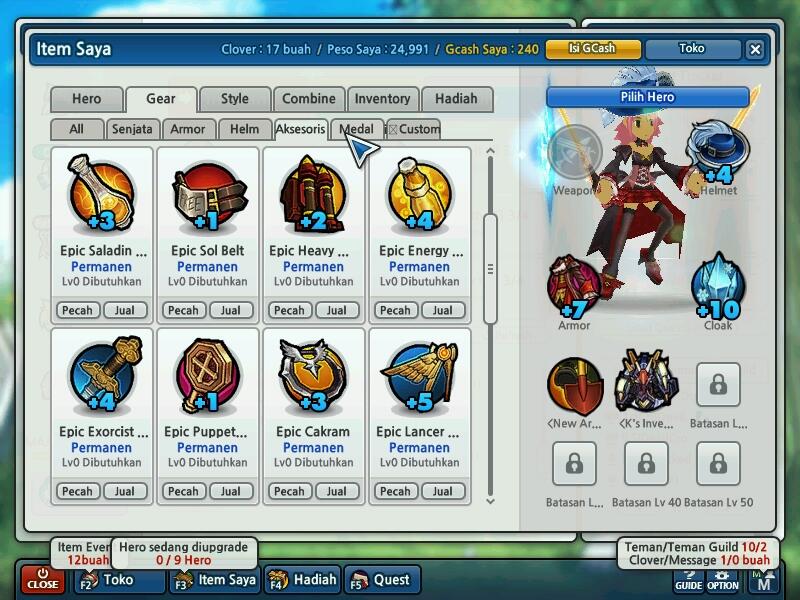 Char Lost Saga