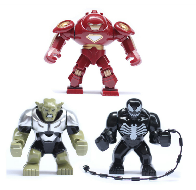 Lego Minifigures KW SUPER ( decool , SY , lele , bela )