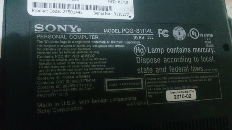 Dijual laptop