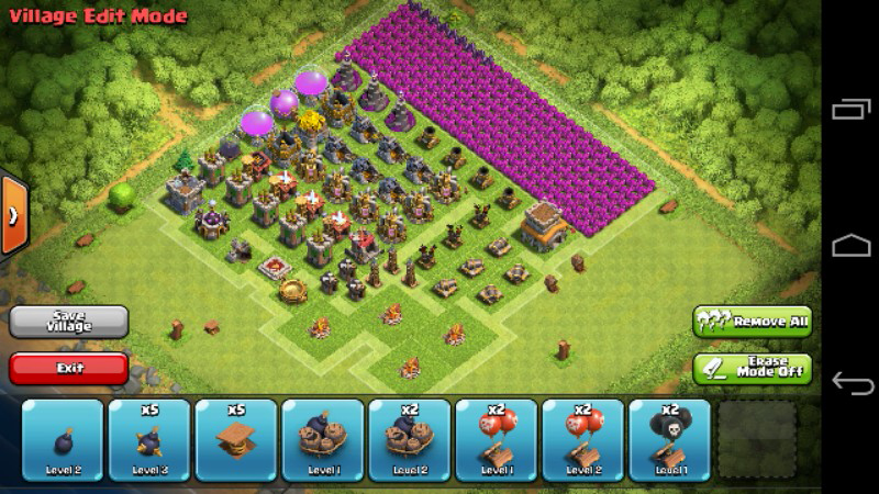 WTS Id Clash of Clans / CoC Th 8 lvl 62