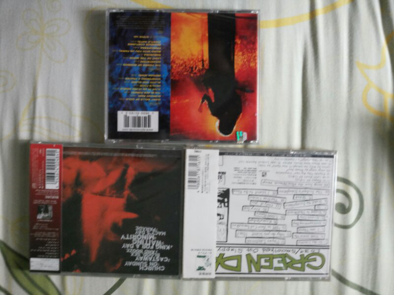jual cd,cardigans box set,genesis box set,deep purple box set,green day,steve vai