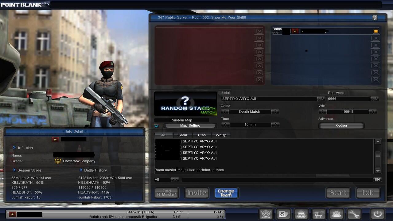 WTS Char PB Brigadier Full Data Full Invent No RPE,Cheat DLL