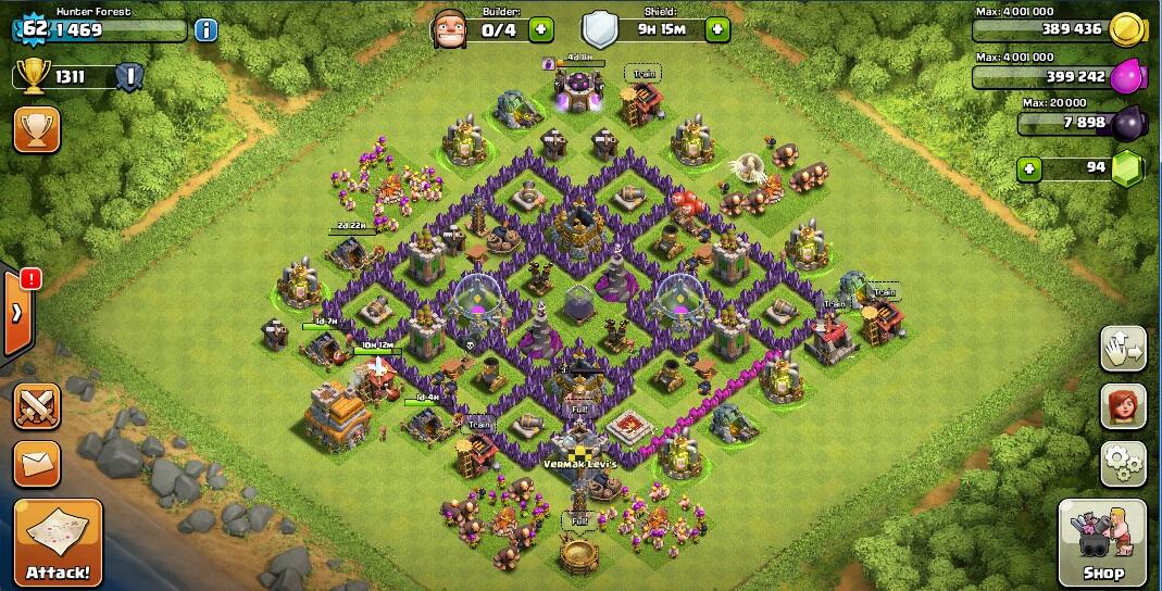 Sale ID COC TH 7 Tinggal Ketok TH 8