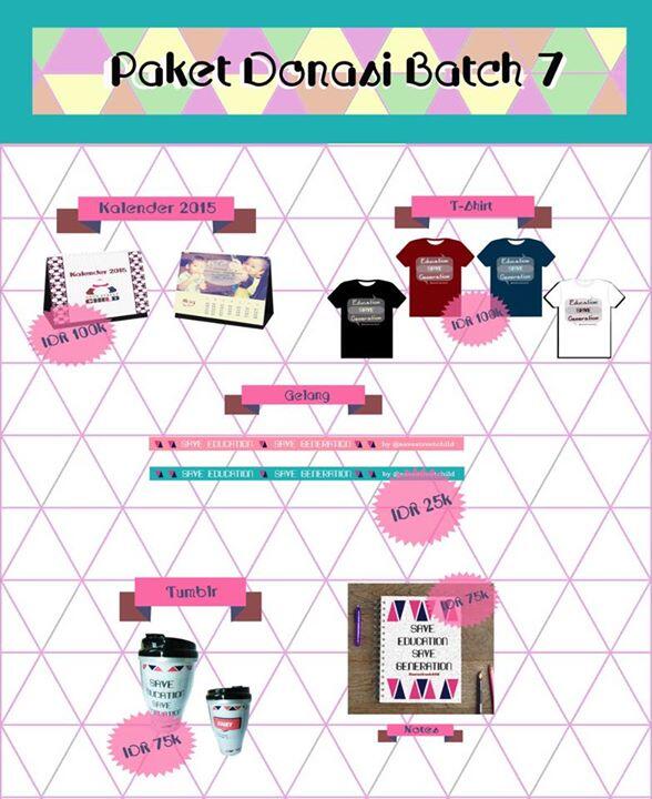 Pre Order Paket Donasi peduli anak jalanan