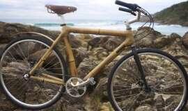 Sepeda Bambu yang Ramah Lingkungan