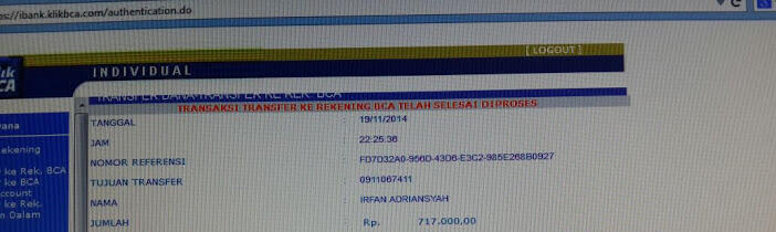 Penipuan oleh DEAN ALTAMIMI....cerita seru