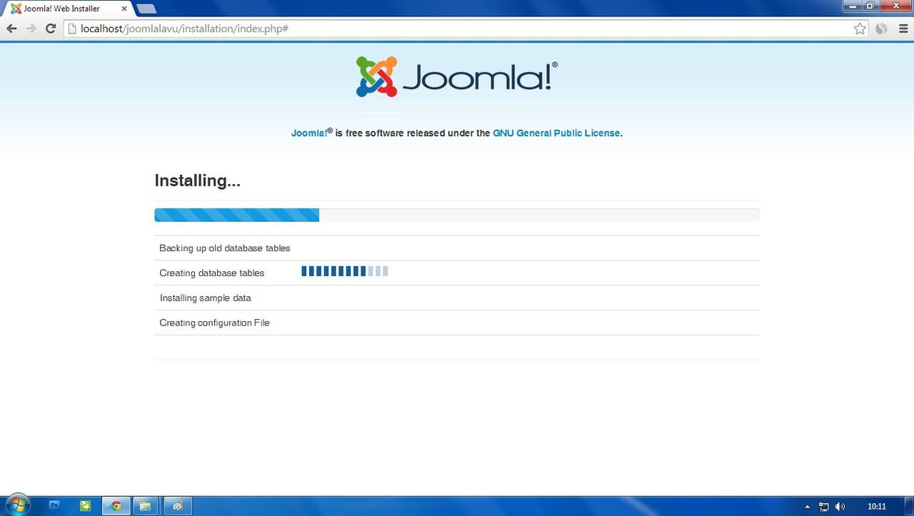 &lt;ASK&gt; Proses Instalasi Joomla Stuck di Creating database table&lt;/ASK&gt;