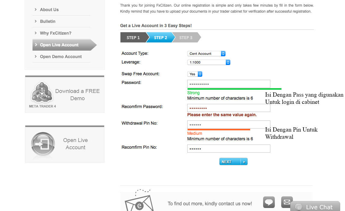 Tutorial Menjadi IB Di FxCitizen