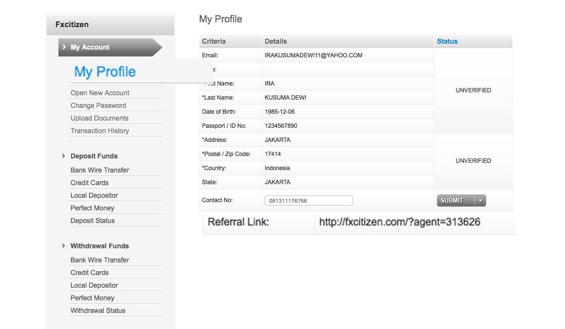 Tutorial Menjadi IB Di FxCitizen
