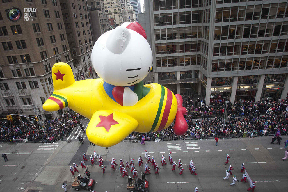 Wow, Meriahnya "Macy Thanksgiving Day Parade 88" New York 2014