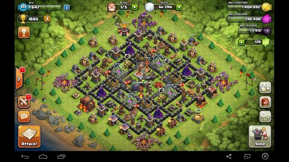 WTB ID COC CLASH OF CLANS TH9-TH10 MAX TROOPS