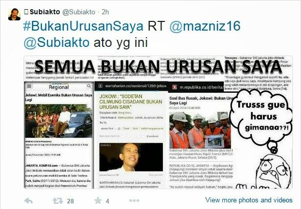 Netizen Kritik Jokowi, dari #ShameOnYouJokowi sampai #BukanUrusanSaya