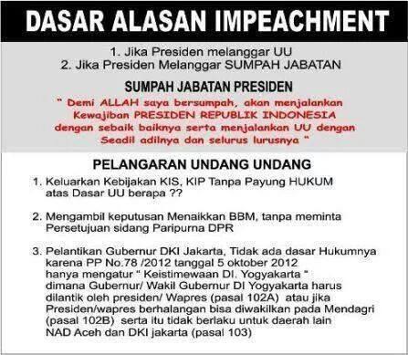 (PETISI) Turunkan Joko Widodo dari jabatan Presiden Indonesia