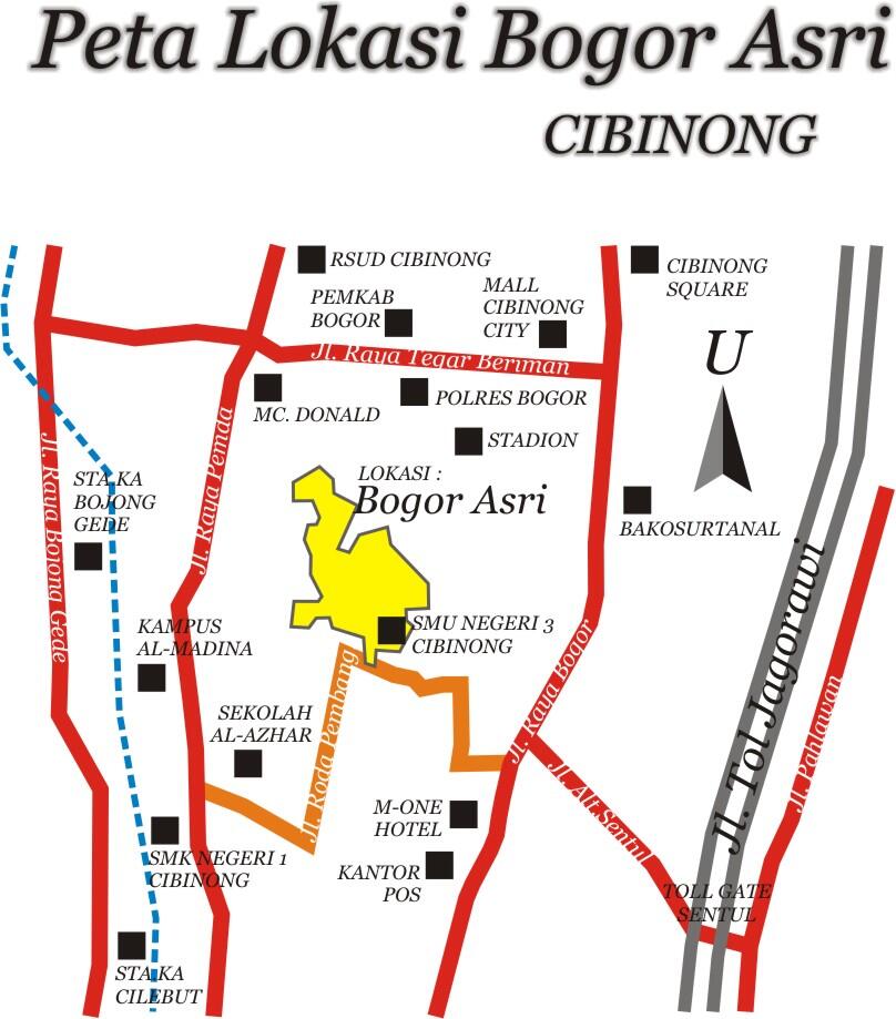 Perumahan harga terjangkau BOGOR ASRI CIBINONG
