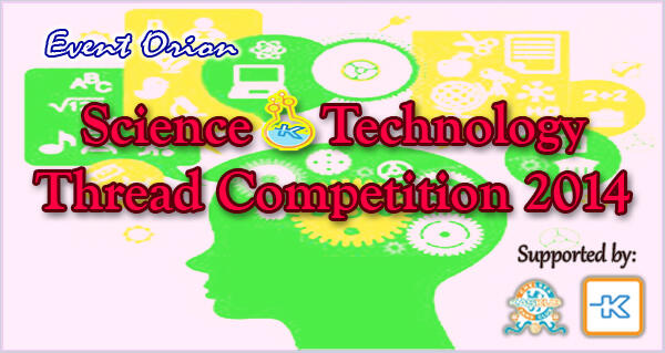 &#91;Event Orion&#93; &lt;&lt; Science &amp; Techno Thread Competition-2nd Edition &gt;&gt;