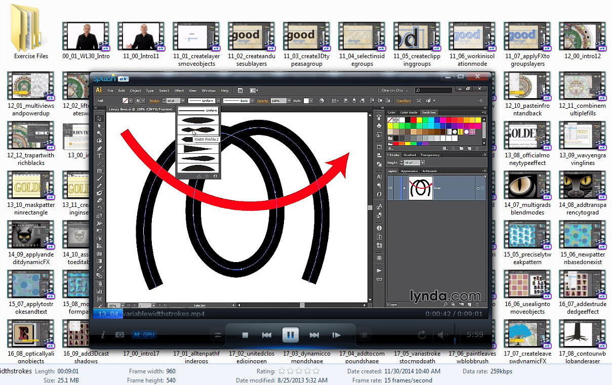 Video Tutorial ADOBE ILLUSTRATOR CC Lengkap (Lynda)