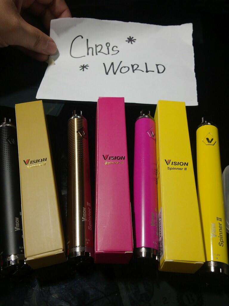 Personal Vaporizer Vision Spinner II + Kangertech Mini ProTank 3 DIJAMIN ORIGINAL!!