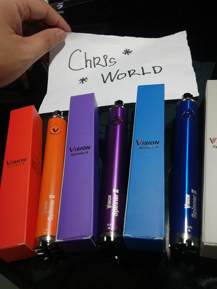 Personal Vaporizer Vision Spinner II + Kangertech Mini ProTank 3 DIJAMIN ORIGINAL!!