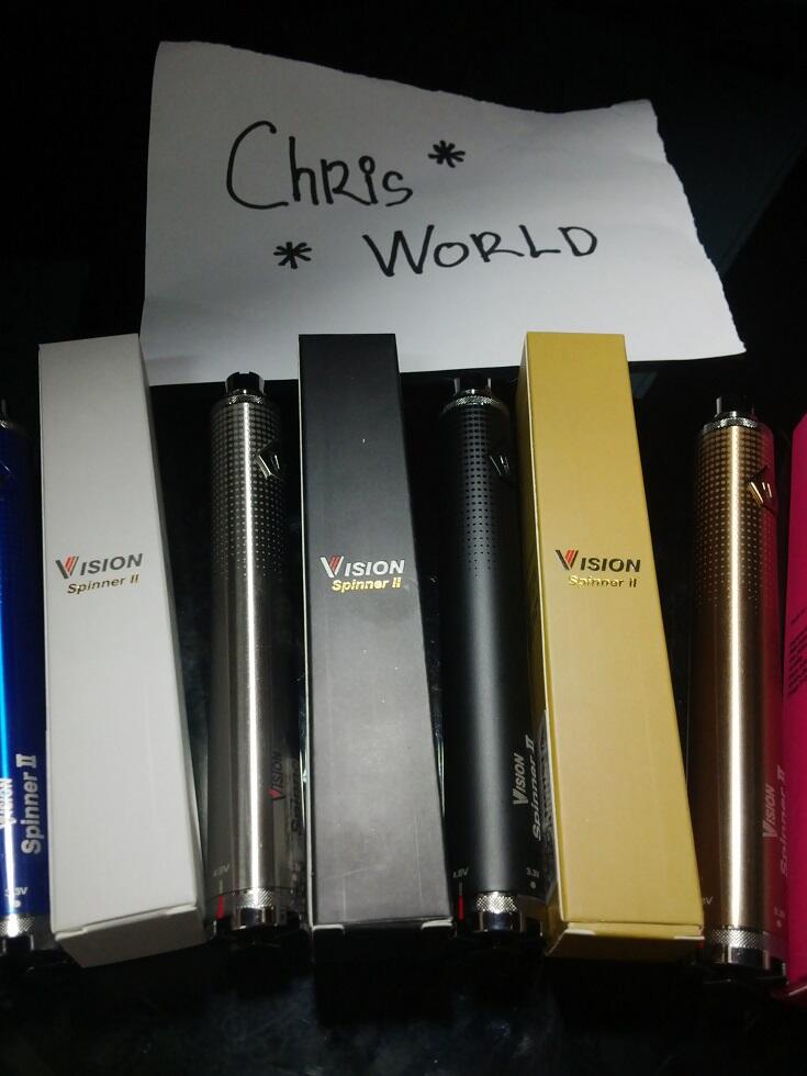 Personal Vaporizer Vision Spinner II + Kangertech Mini ProTank 3 DIJAMIN ORIGINAL!!