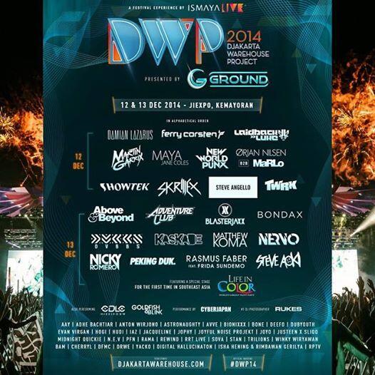 Suka music EDM? gabung yuk gan ke DWP 2014!!