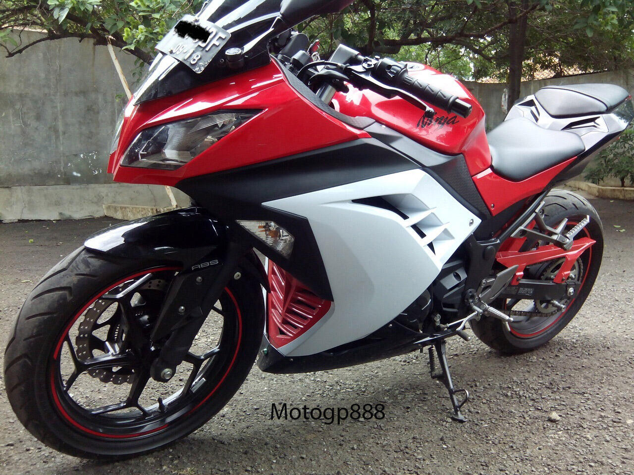 Cari Jual Cepat Ninja 250 Abs 2013 Merah Putih Pajak Bulan 9 Full