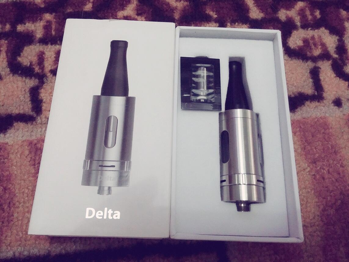 Aspire CF VV and Joytech Delta Atomizer