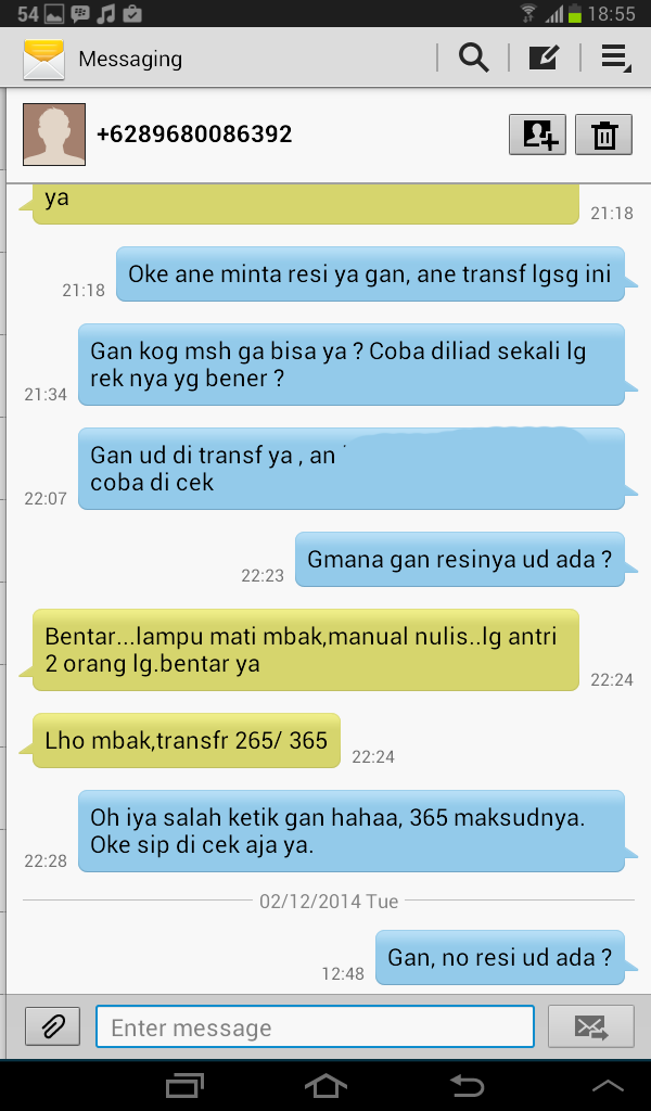 PENIPUAN Anwar Candra Fadhilah 7080179361 Mandiri Syariah