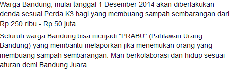 Etika olahraga lari di tempat umum